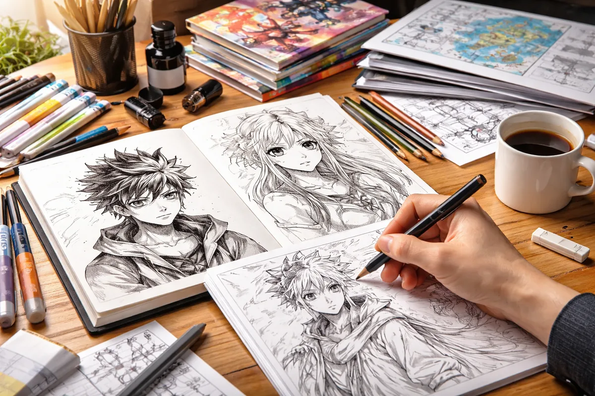 Quels sont les aspects essentiels pour créer un univers de manga cohérent