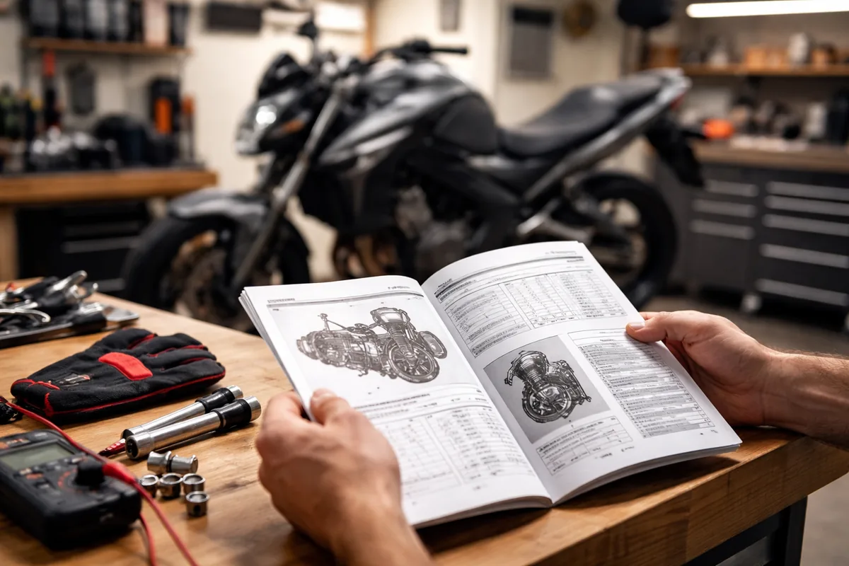 Comment bien comprendre les données techniques pour l'entretien d'une moto ou d'un scooter
