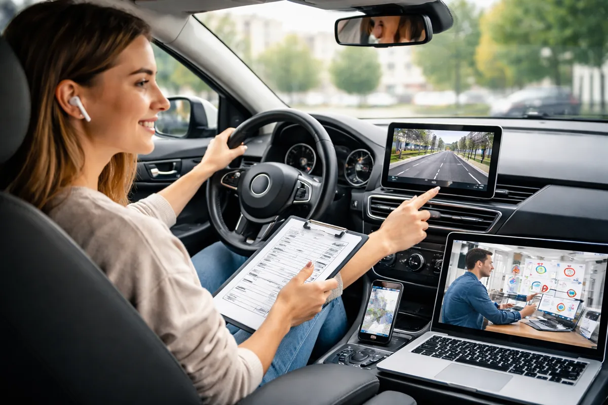 Comment se former à la conduite automobile à l'ère numérique