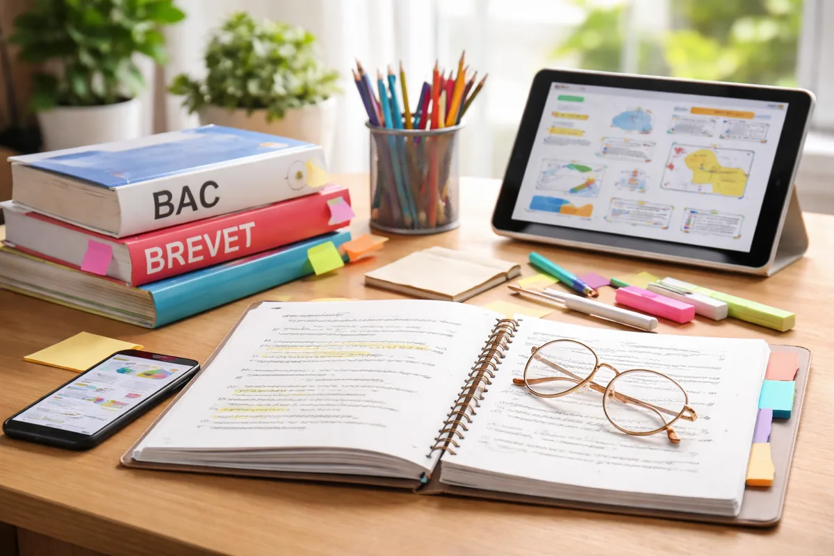 Comment réussir ses révisions pour le Bac et le Brevet avec des ressources pédagogiques