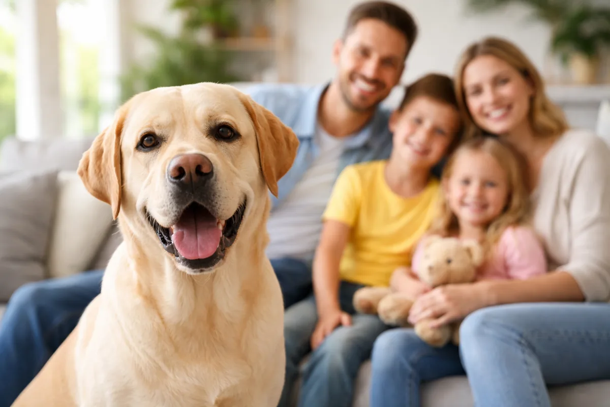 Pourquoi adopter un Labrador Retriever pour sa famille